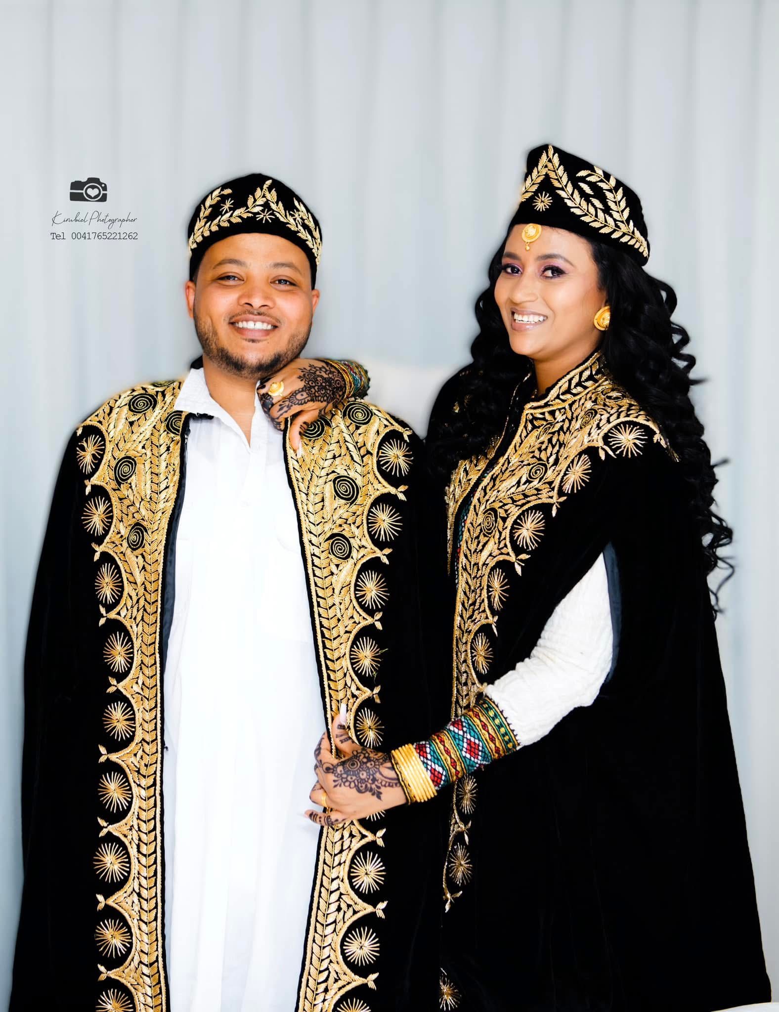 Traditional couple portrait